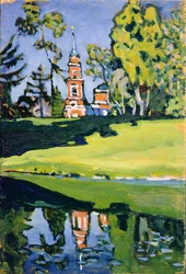 Rote Kirche, 1900